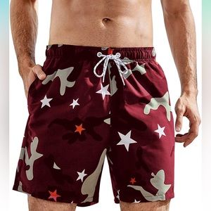 Men's Camouflage Stripe Swim